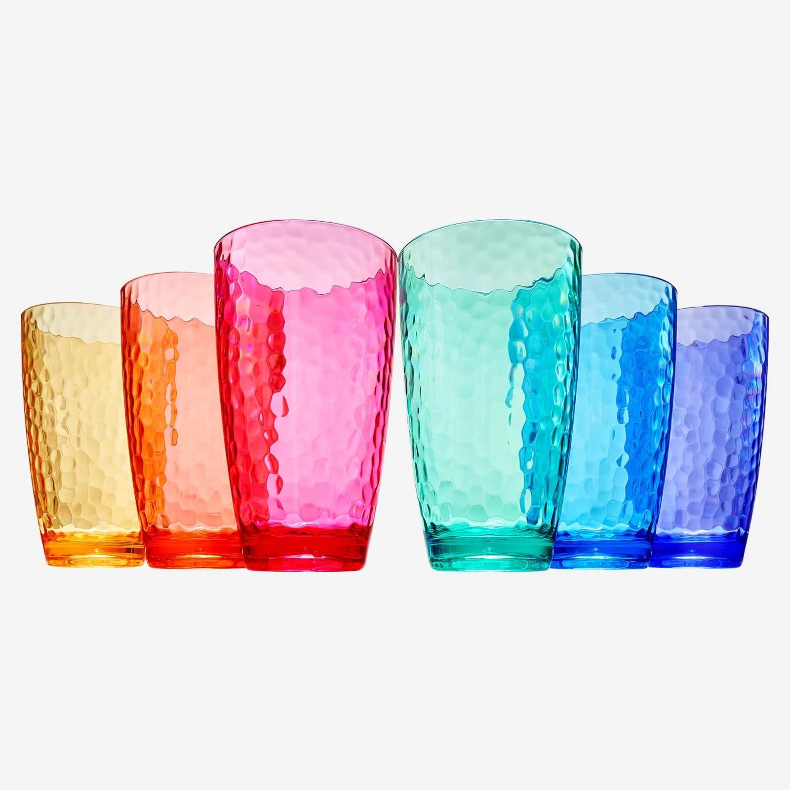 Iceberg Plastic Reusable Drinking Glasses (Set of 6) Restaurant Cups Style 19... | eBay