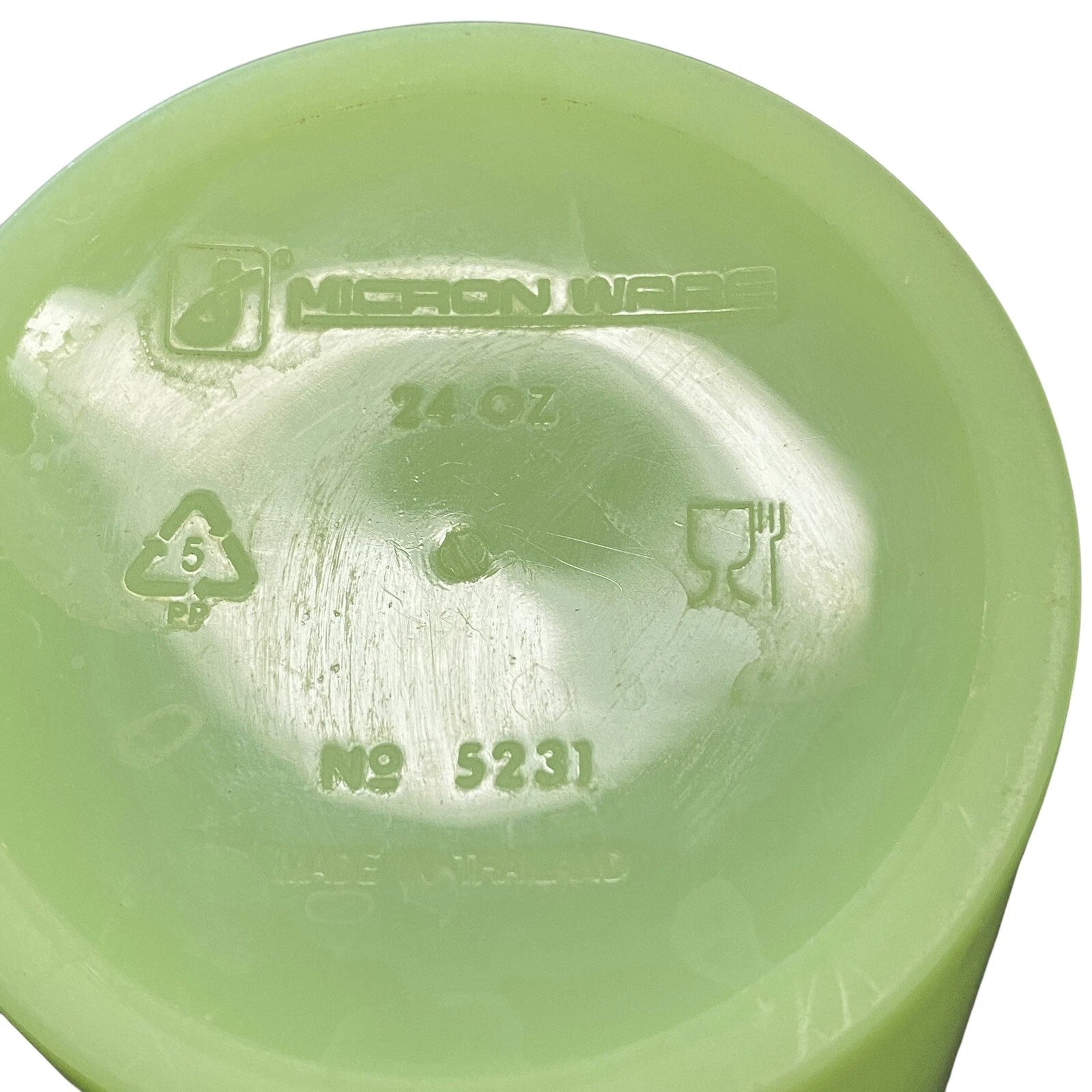 6 Plastic Tumblers Drinking Glasses 24 oz Lime Green Patio Picnic Barware | eBay