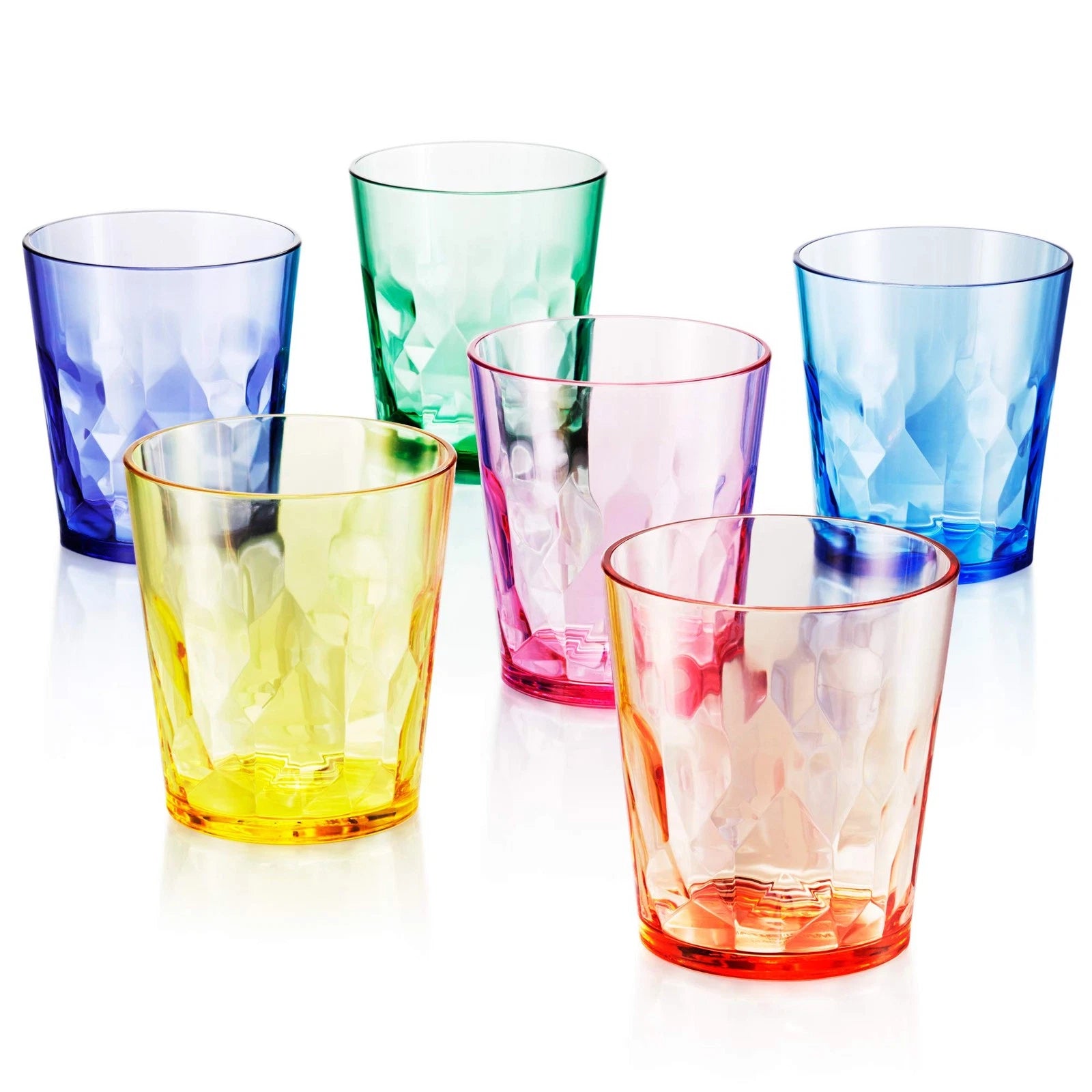 13oz Unbreakable Premium Drinking Glasses Set of 6 - Made in Japan - Super Grade 641945603491| eBay