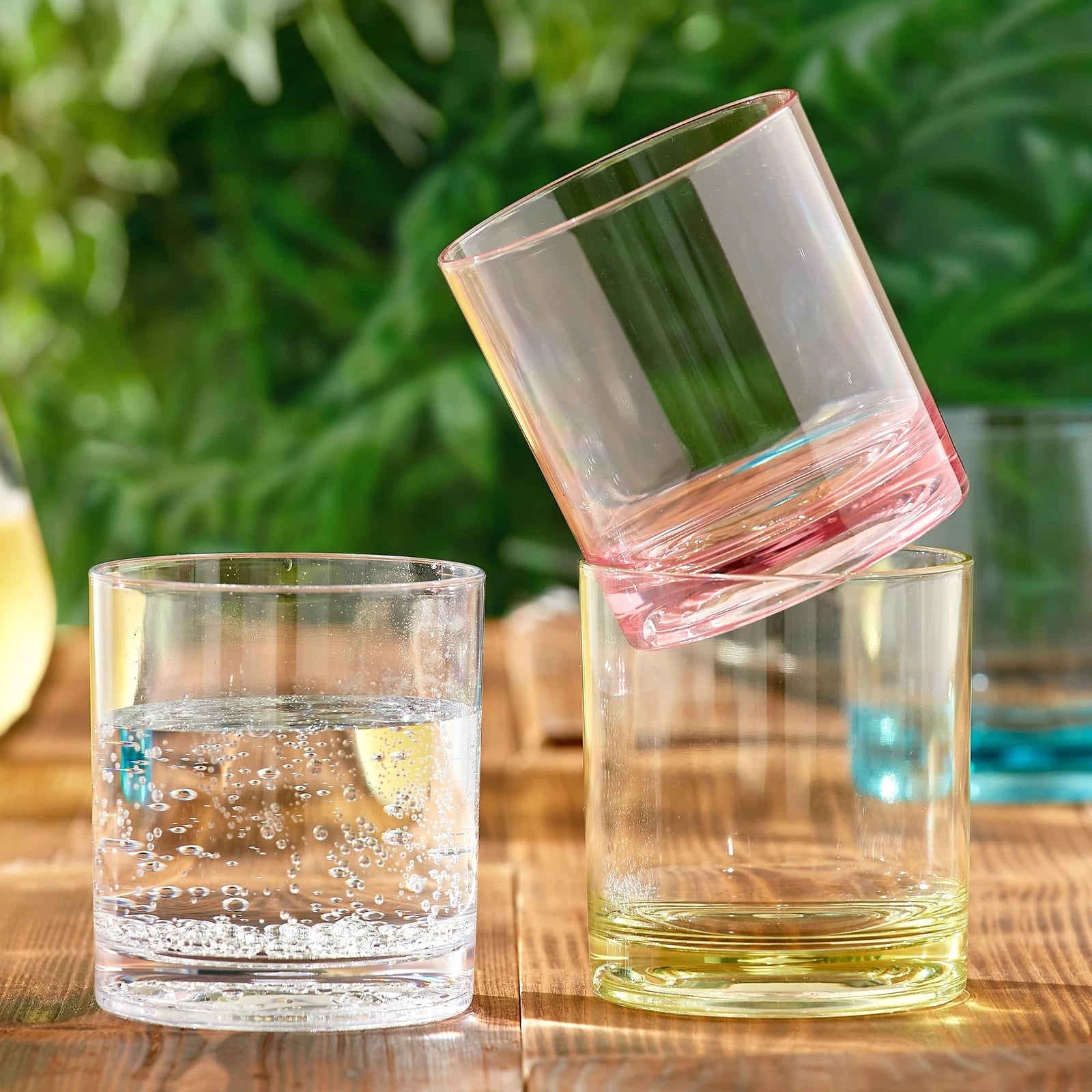 By Probity 12ounce Plastic Tumblers set Of 6 Plastic Drinking Glasses Allclear | eBay