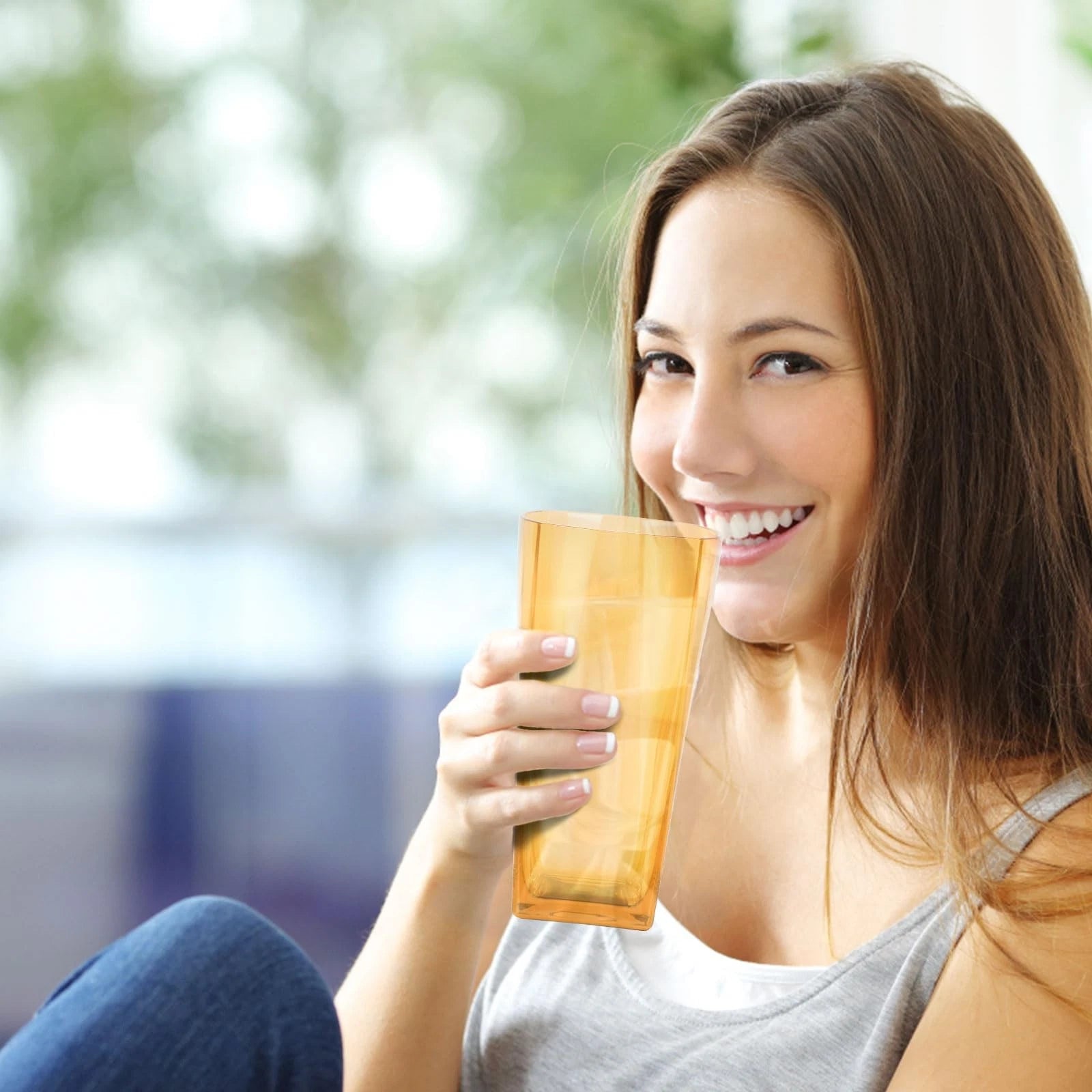 20oz Unbreakable Plastic Drinking Glasses Set of 6 | Reusable Plastic Water T... | eBay