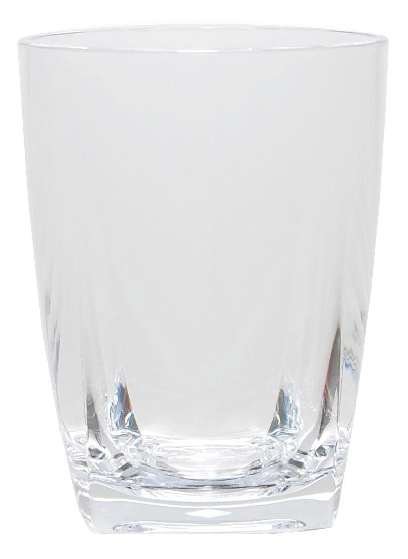 QG 16 & 26 oz Clear Acrylic Plastic Drinking Cup w/ Square Base Tumbler Set of 6 | eBay