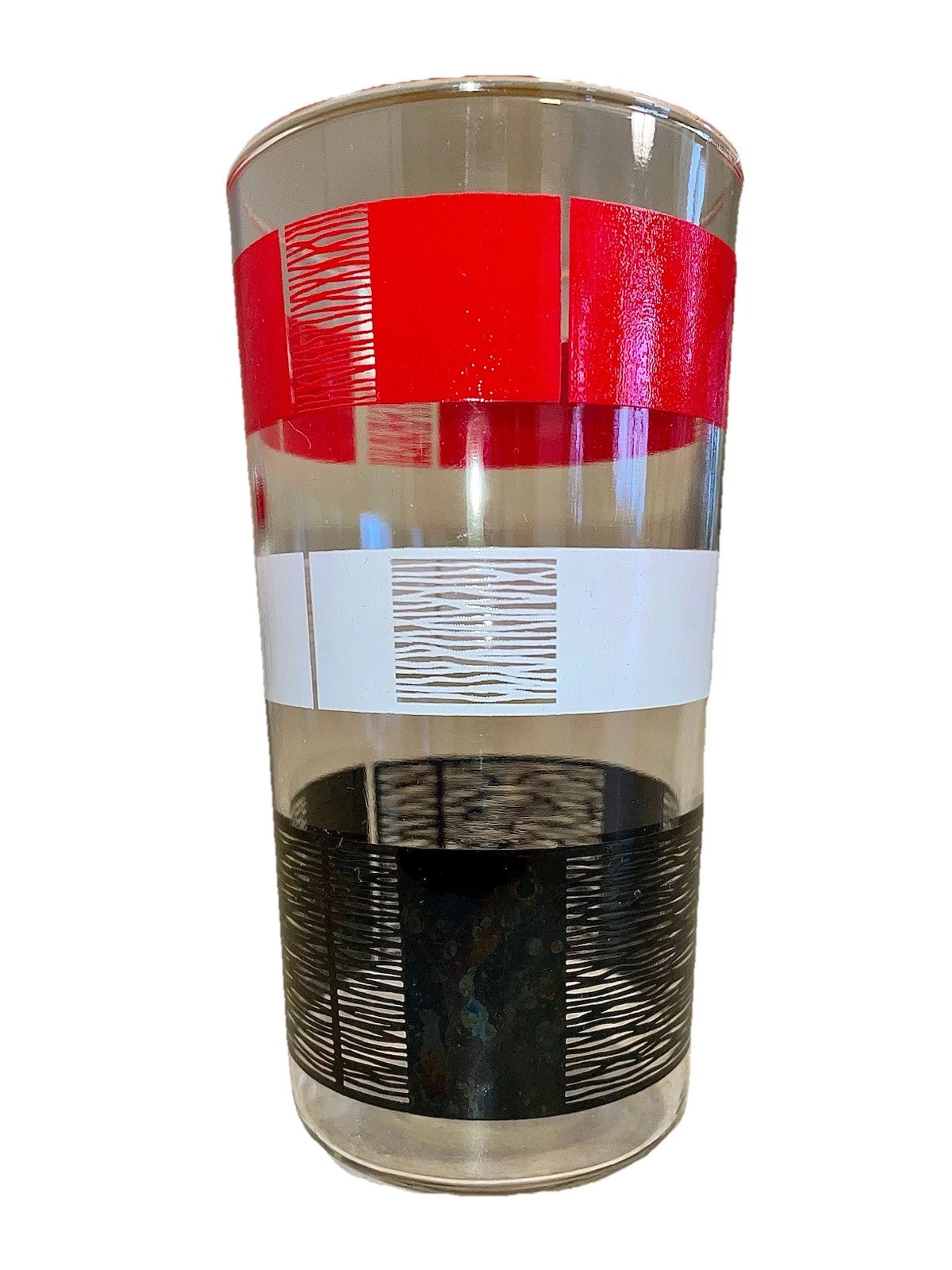 MCM 1950’s Drink Ware Tumblers with Plastic Carrier Set Of 6 MINT!!! | eBay