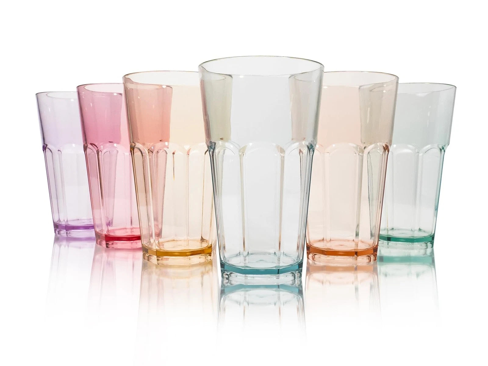 Unbreakable Tritian Premium Drinking Glasses Set of 6, 21oz Premium PlasticTu... | eBay
