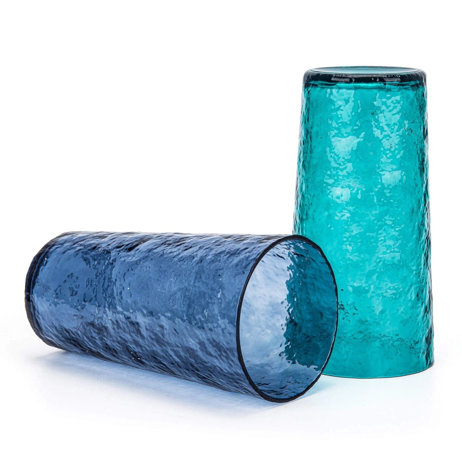 18-ounce Acrylic Highball Glasses Plastic Tumbler, set of 6 Blue | eBay