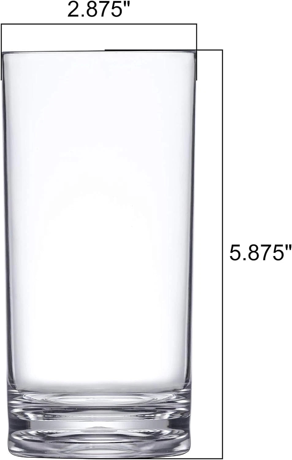 - Probity - 16-Ounce Plastic Tumblers (Set of 6), Plastic Drinking Glasses, Reus | eBay