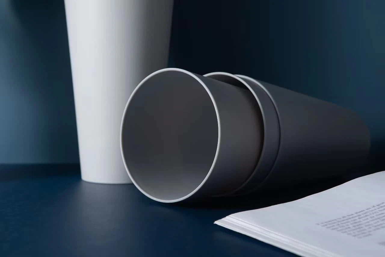 32-Ounce Plastic Tumblers Large Drinking Glasses, Set of 6 Black | eBay