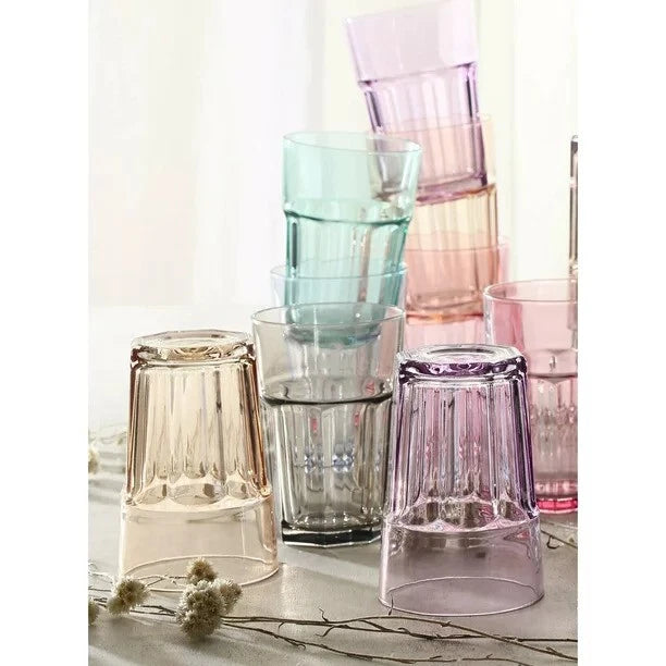 Lav Aras Beverage Glasses Set of 6, Drinking Glasses, 12.25 oz | eBay