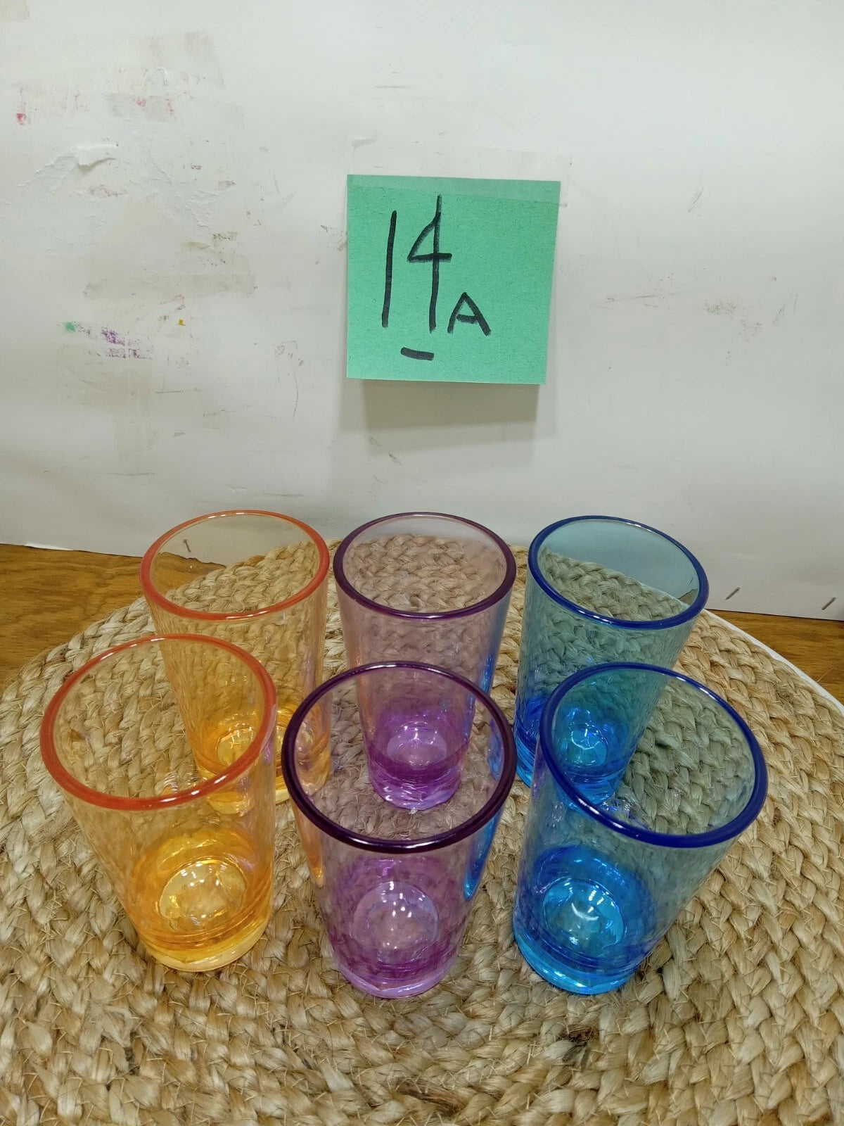 EgieMr Unbreakable Plastic 5ounce Drinking Glasses Set Of 6 Three Different... | eBay