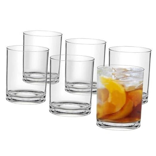 12oz Plastic Drinking Glasses Set of 6, Reusable Plastic Cups - 12oz 6pack | eBay