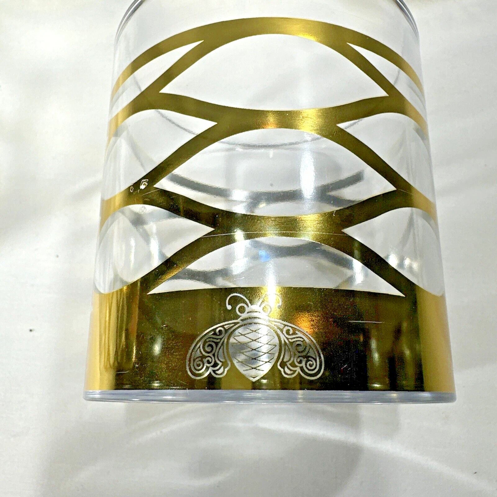 Set Of 6 Plastic Lowball Glasses - Patron Tequila Gold Trimmed | eBay