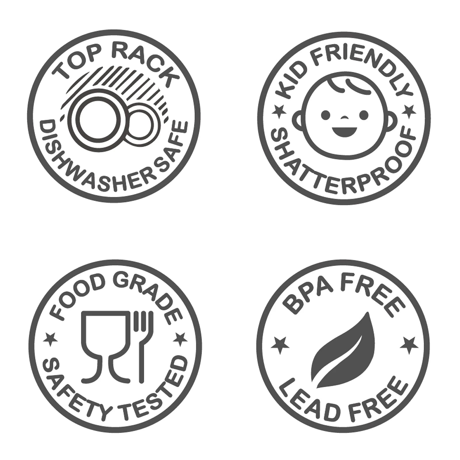 KLIFA- RIPPLE- 16 ounce, Set of 6, Acrylic Tumbler Drinking Glasses Cups, BPA... | eBay