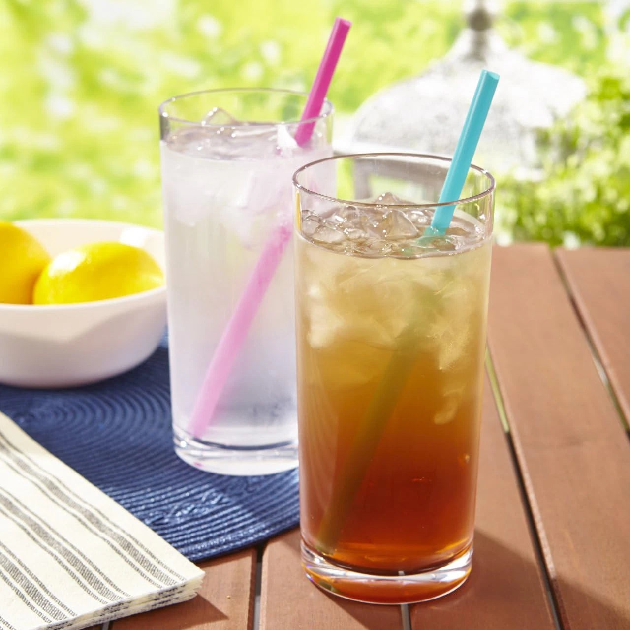 Classic Clear Plastic Reusable Drinking Glasses (Set of 6) 24Oz Iced-Tea Cups | | eBay