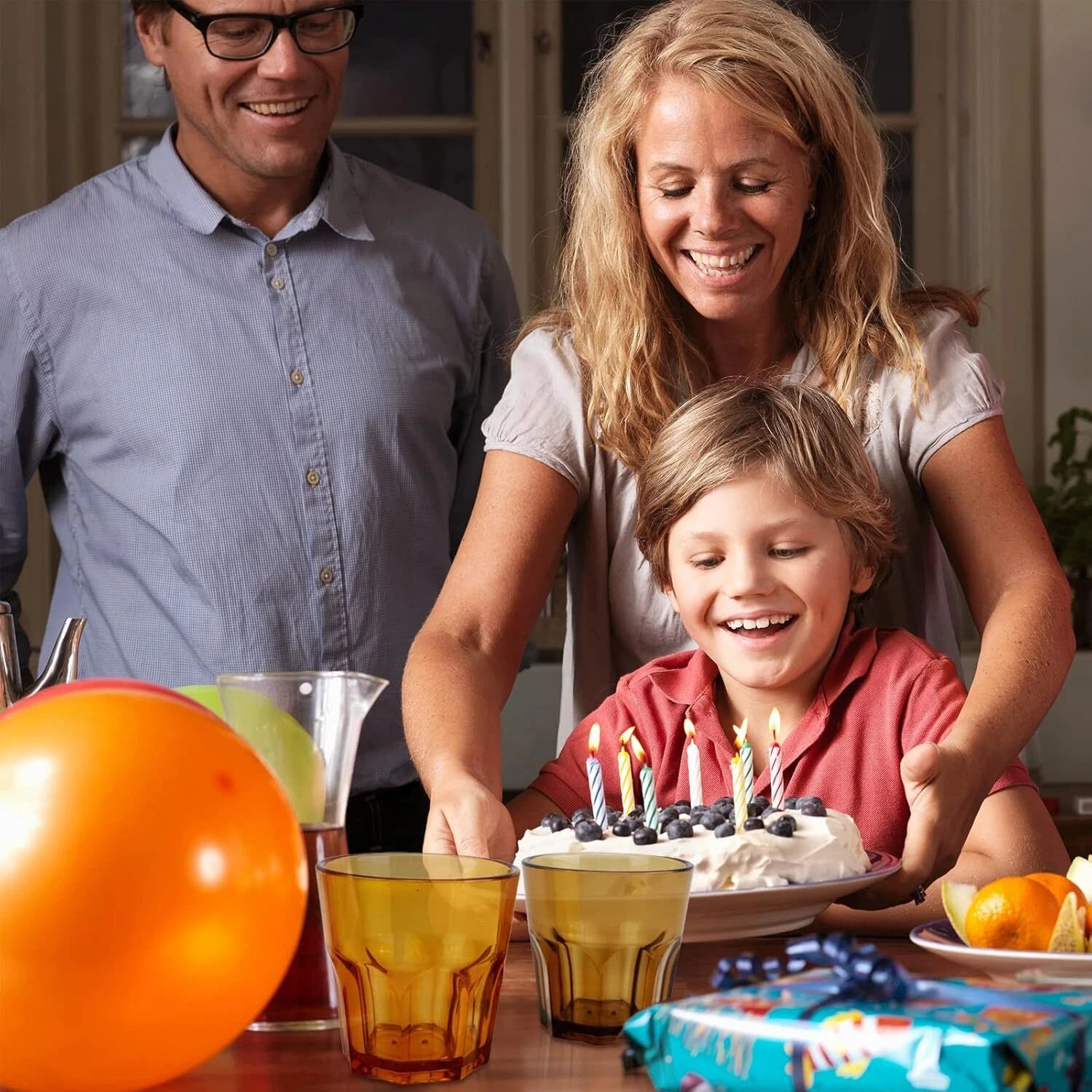 Plastic Drinking Glasses Set of 6, Unbreakable Coloured Water Tumbler,.. | eBay