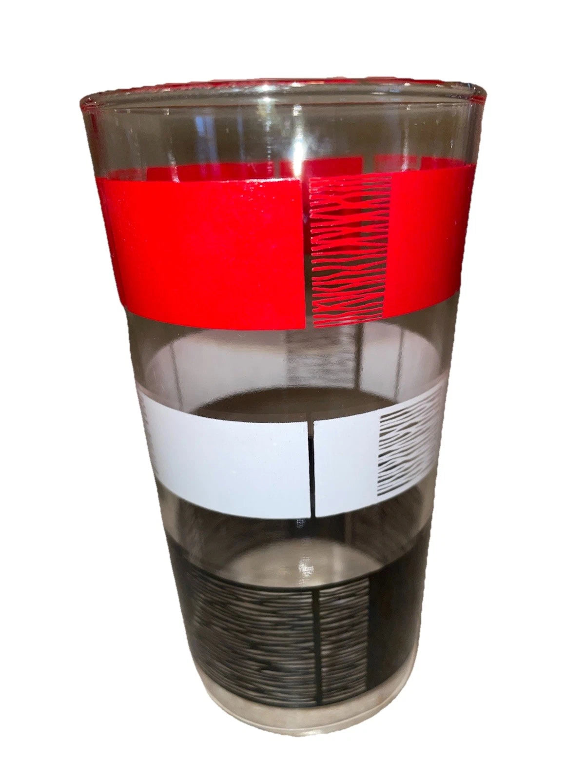 MCM 1950’s Drink Ware Tumblers with Plastic Carrier Set Of 6 MINT!!! | eBay