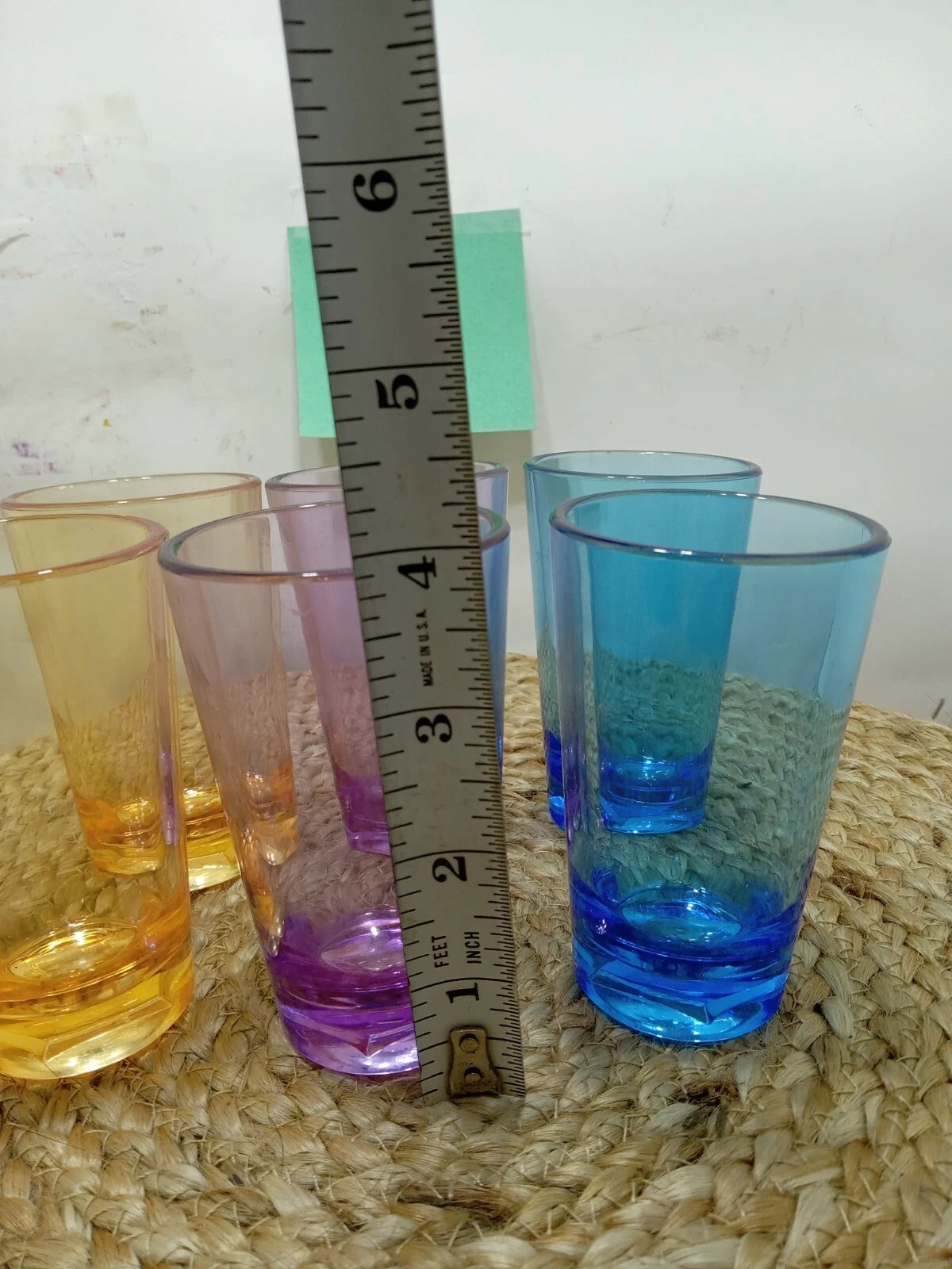 EgieMr Unbreakable Plastic 5ounce Drinking Glasses Set Of 6 Three Different... | eBay