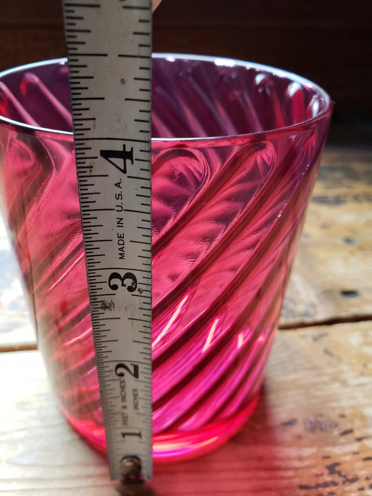 HJ Stotter Faux Glass, Plastic Drinking Glasses, Set Of 6.Reddish-purple. EUC | eBay