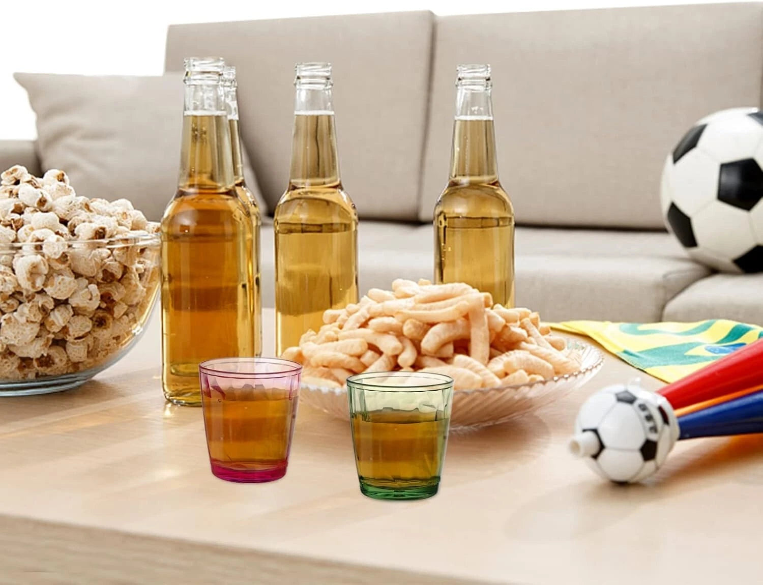 Set of 6 BPA Free Plastic Drinking Glasses Stackable Tumblers for Cold Drinks | eBay