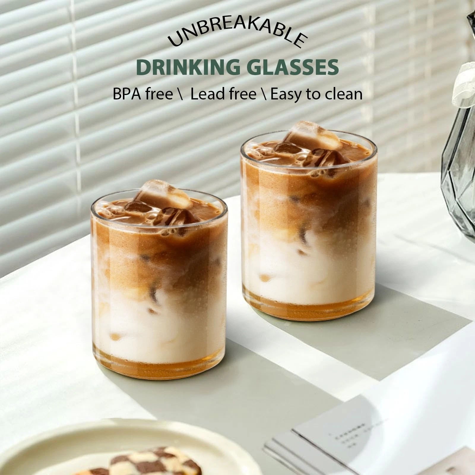 12 Oz Plastic Whiskey Glasses Set of 6 – Unbreakable Old Fashioned Cocktail C... | eBay