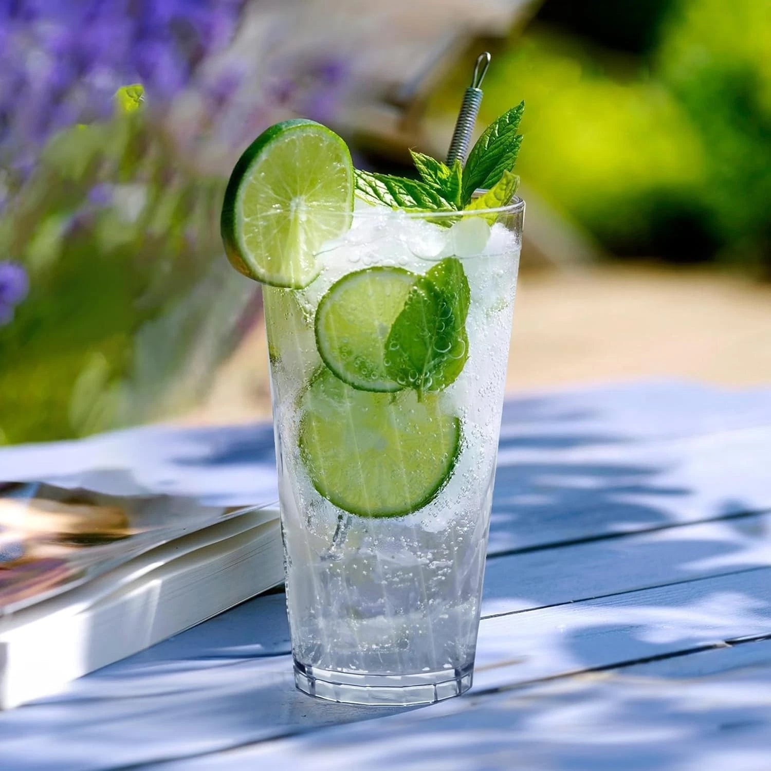 Set of 6 Unbreakable Plastic Drinking Glasses - 20oz Dishwasher Safe Elegance | eBay