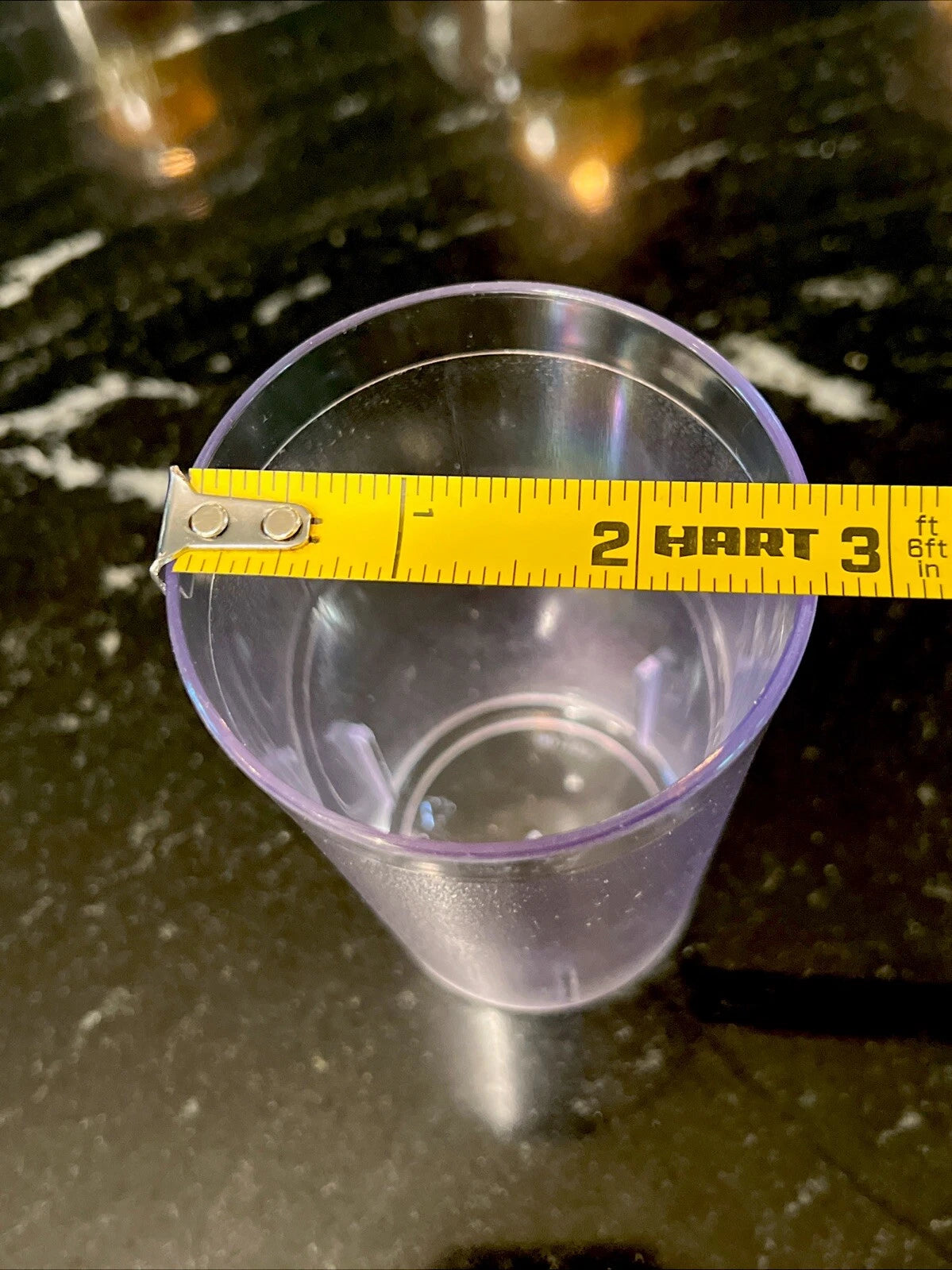 Set of 6 Durable Vintage Plastic Glasses Cups Restaurant Tumblers 10oz Clear | eBay