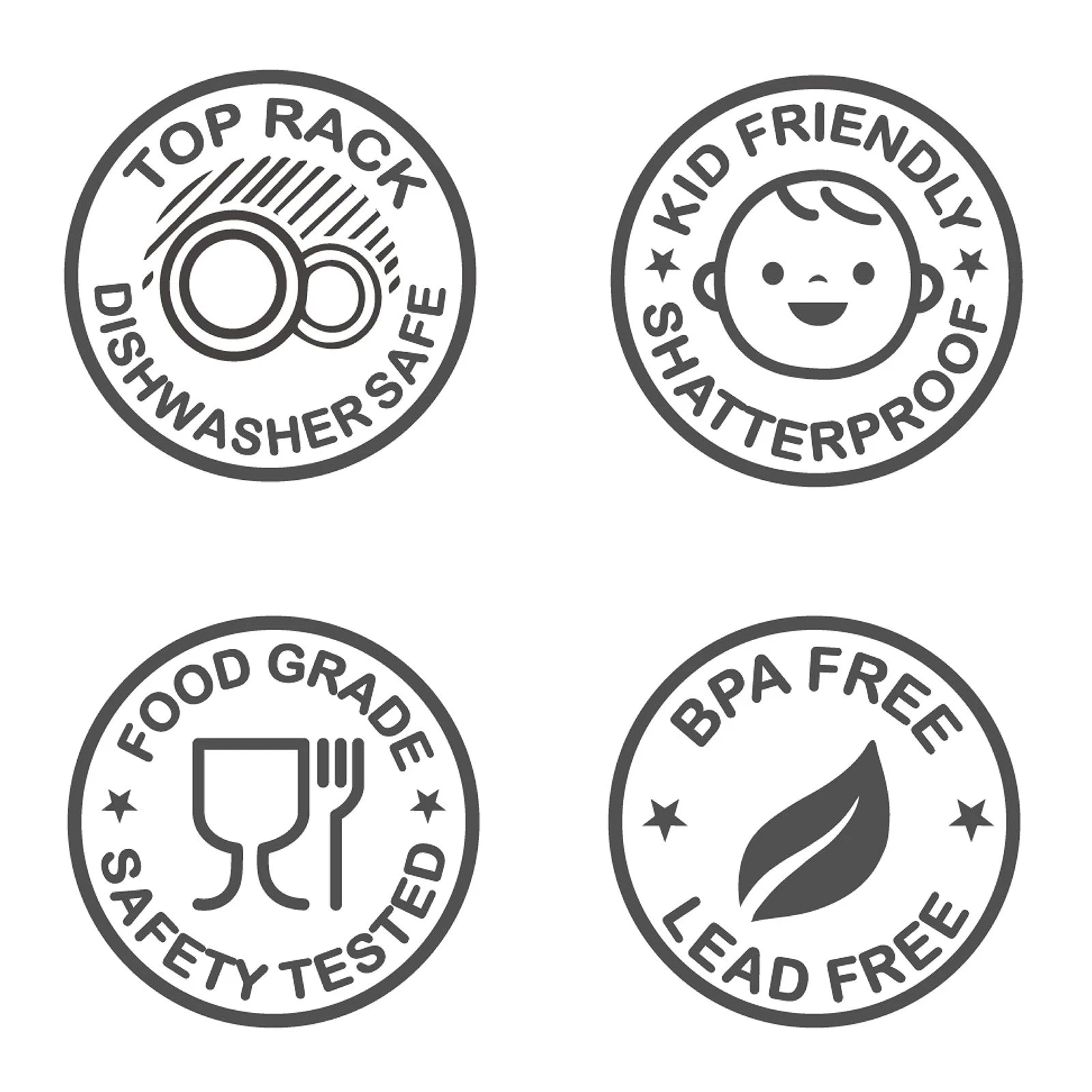 Lyon 11 Ounce Set Of 6 Acrylic Tumbler Drinking Glasses Cups Bpafree Stackable P | eBay