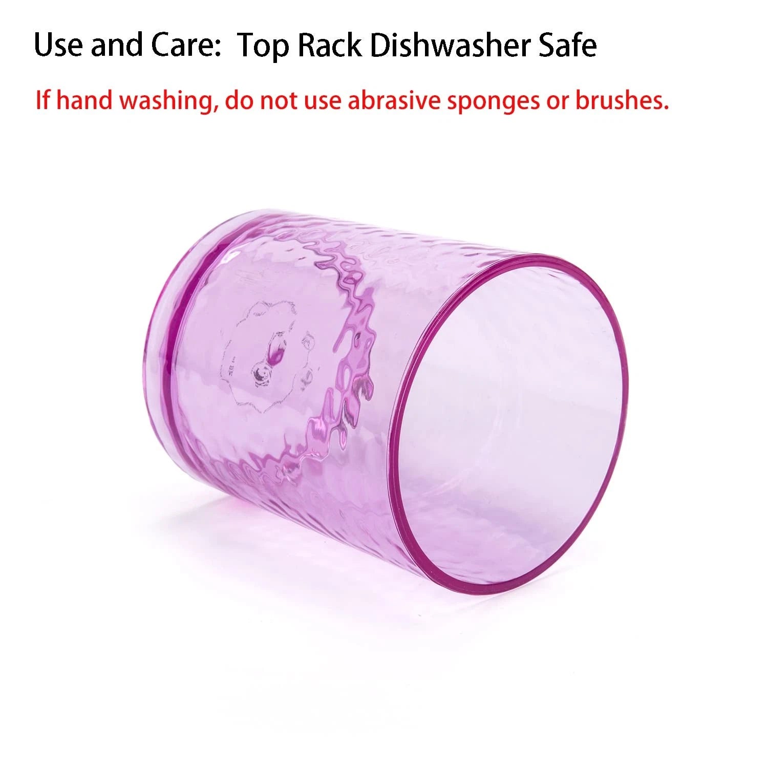 14-ounce Acrylic Glasses Plastic Tumbler, set of 6 Multicolor - Hammered Styl... | eBay