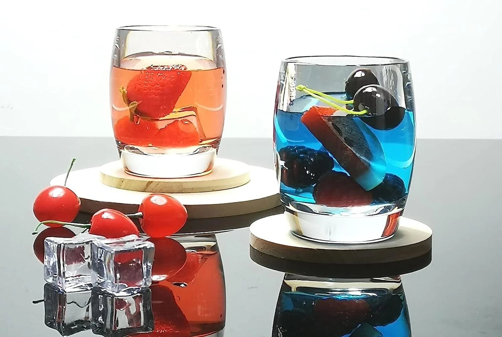 8 Oz Set of 6 Plastic Drinking Glasses Dishwasher Safe BPA Free Unbreakable J... | eBay