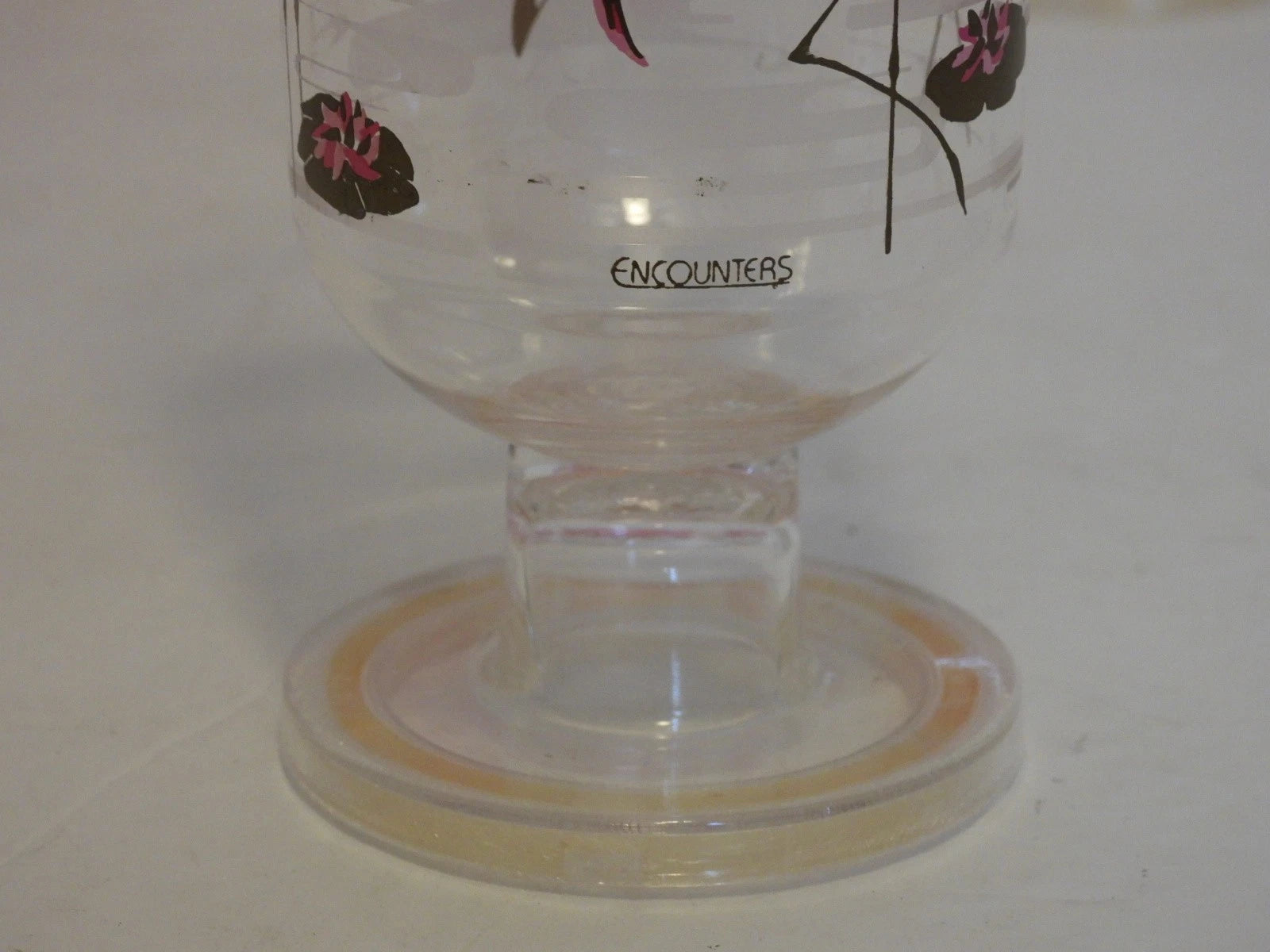 VINTAGE PINK FLAMINGOS SET OF 6 PLASTIC ENCOUNTERS BARWARE GLASSES | eBay