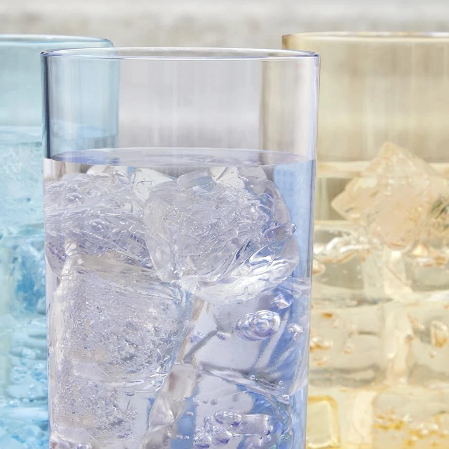 Reusable 24oz Plastic Drinking Glasses Set of 6 | BPA-Free, Dishwasher Safe | eBay