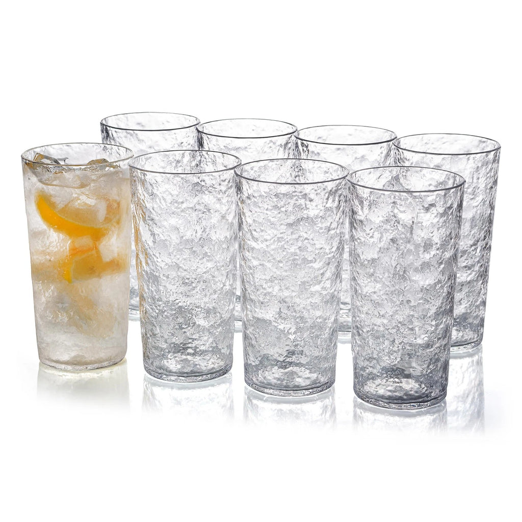 26-ounce Acrylic Water Glasses Plastic Tumbler Larger Drinking Glasses, set o... | eBay