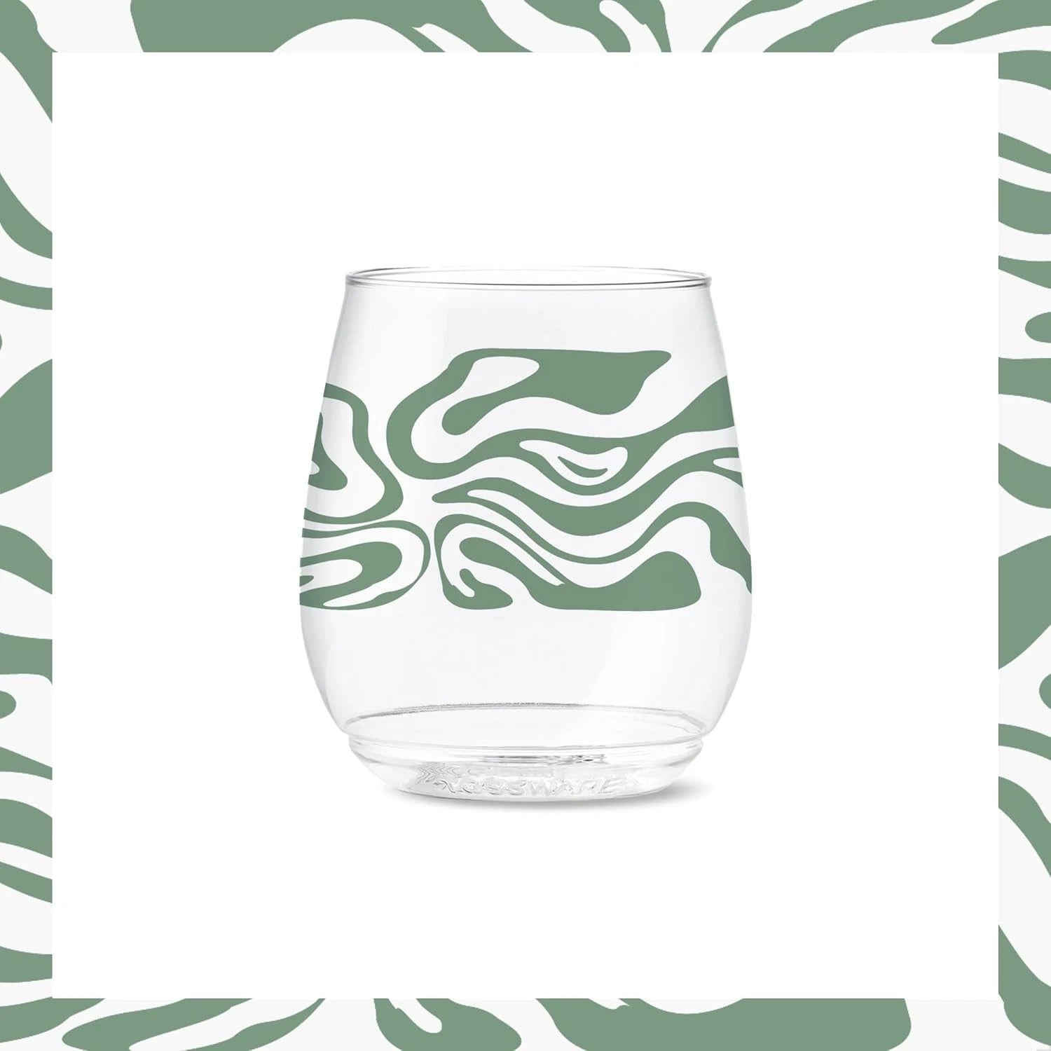 Sustainable 14oz Retro Art Plastic Drinking Glasses - Set of 6 - Hand Wash Only | eBay