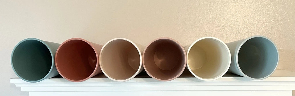 Vintage Tupperware Lot Of 6 Plastic Drinking Glasses Tumblers | eBay