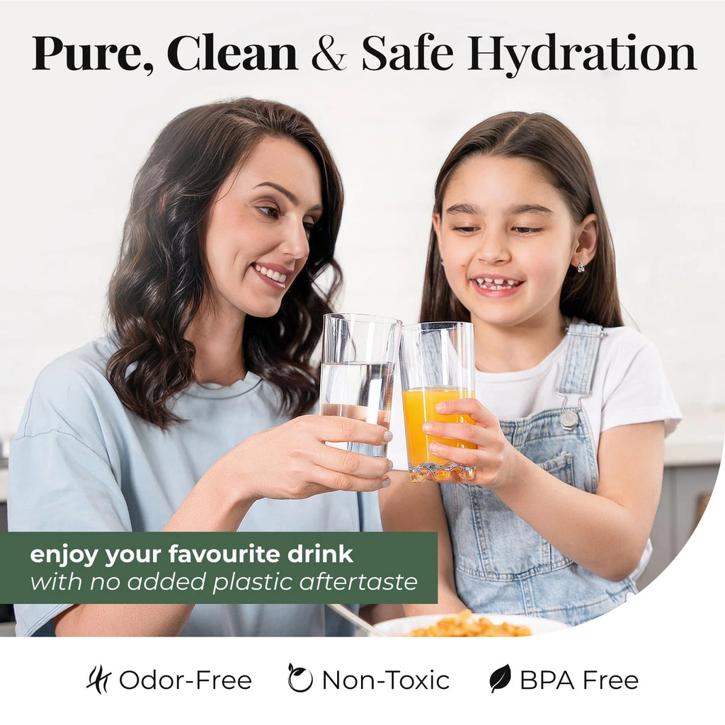 Unbreakable Tritan Plastic Water Drinking Glasses Set of 6 - Ideal for Juice ... | eBay