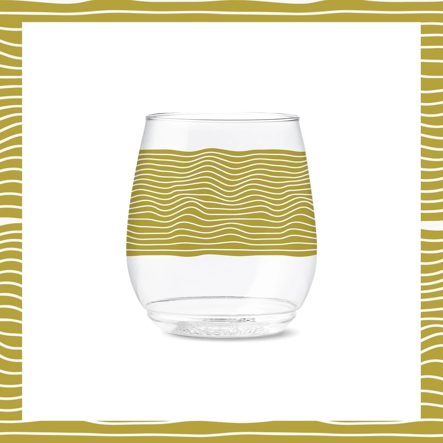 Sustainable 14oz Retro Art Plastic Drinking Glasses - Set of 6 - Hand Wash Only | eBay