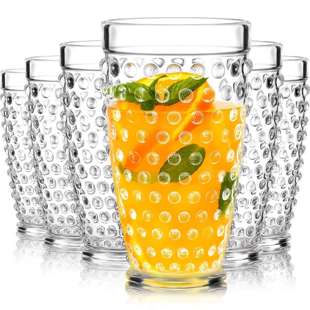 Yomarkrt 19OZ Highball Plastic Drinking Glasses - Set of 6 Clear Water Tumble... | eBay