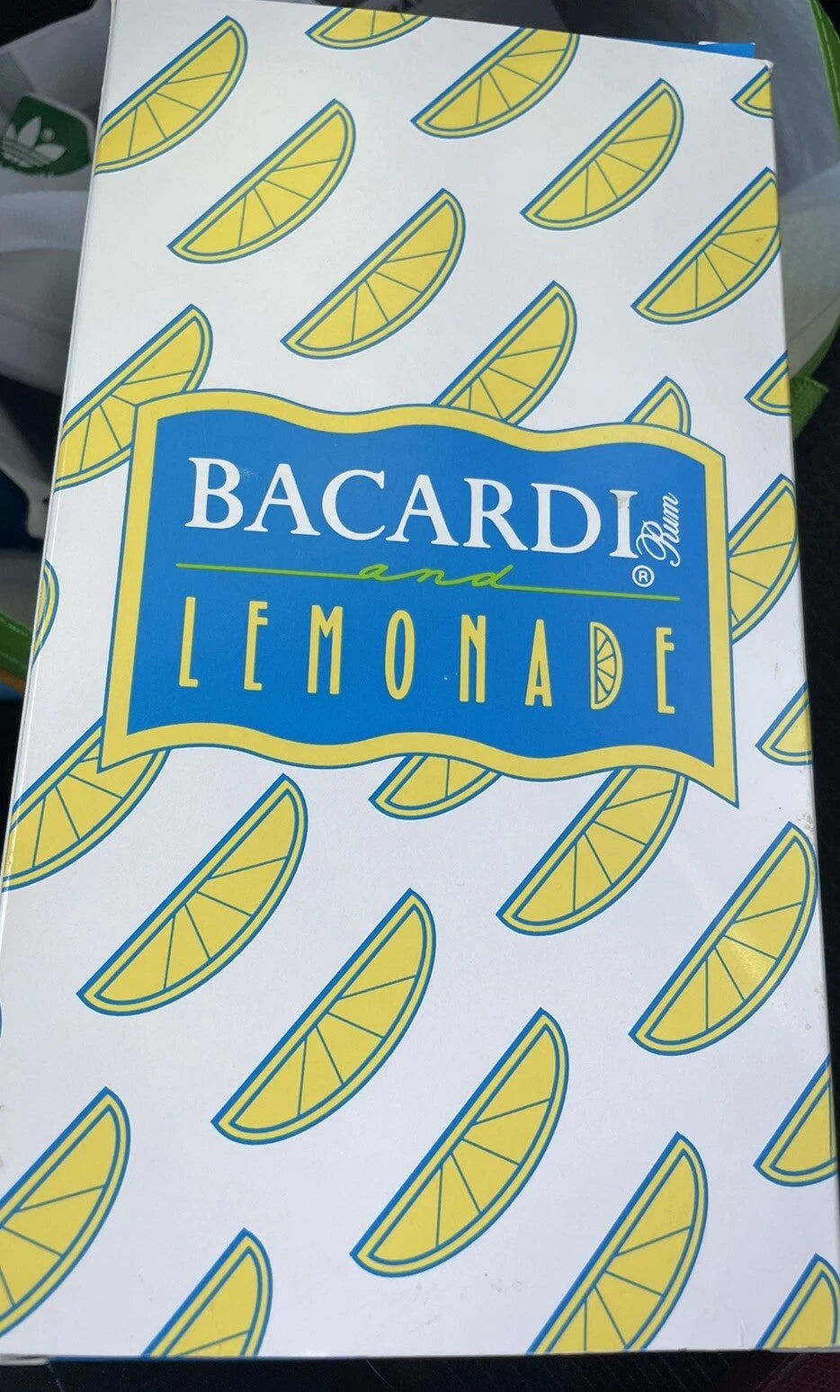 Vintage 90s Bacardi Rum Lemonade Plastic Drinking Glasses Cup Set Of 6 With Box | eBay