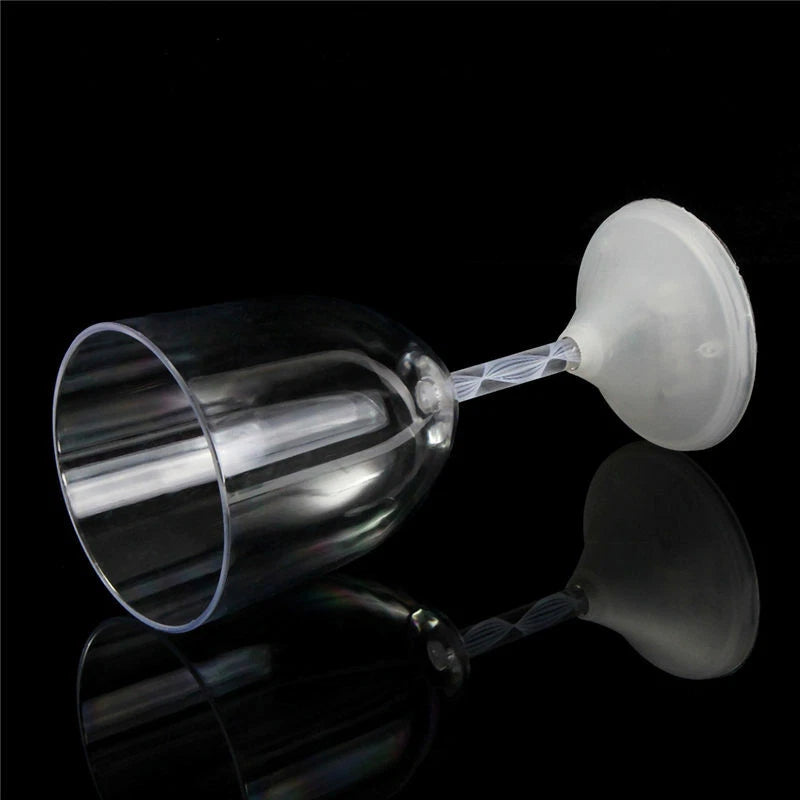 LED Light Up Flashing Wine Goblet Wine Glasses, Set of 6 | eBay