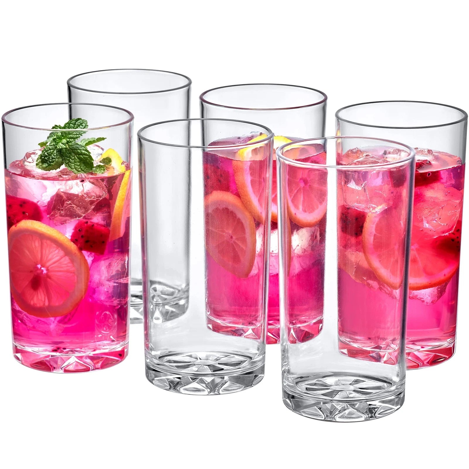 - Liberty - 16-Ounce Plastic Tumblers (Set of 6), Plastic Drinking Glasses, A... | eBay