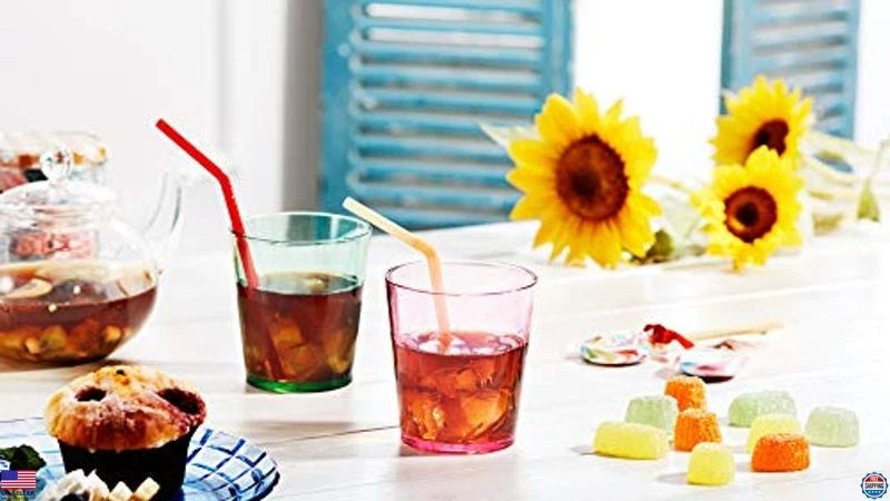 Unbreakable 13oz Acrylic Drinking Glasses Set of 6 - Dishwasher Safe Tumblers | eBay