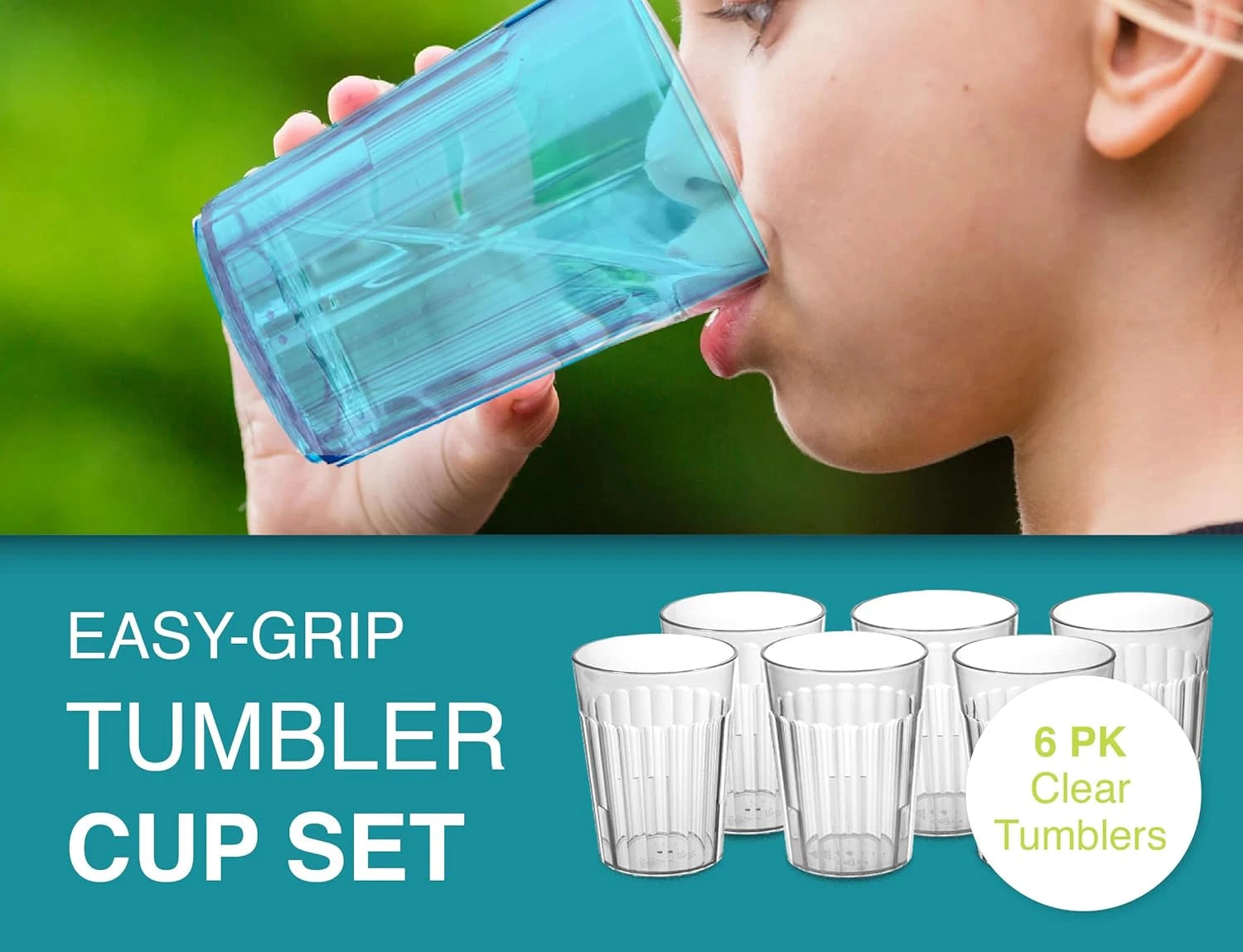 Arrow Home Products 6 oz Clear Plastic Tumblers, Set of 6 - Made in the USA, BPA | eBay