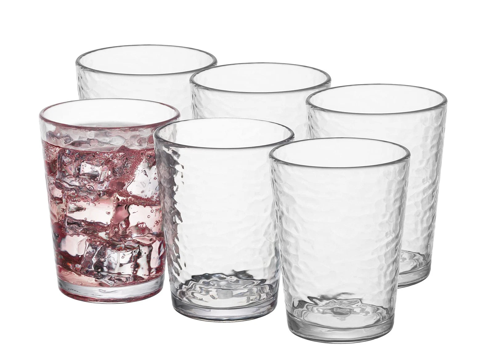 - NICE- 14.7 ounce, Set of 6, Acrylic Tumbler Drinking Glasses, BPA-Free, Sta... | eBay