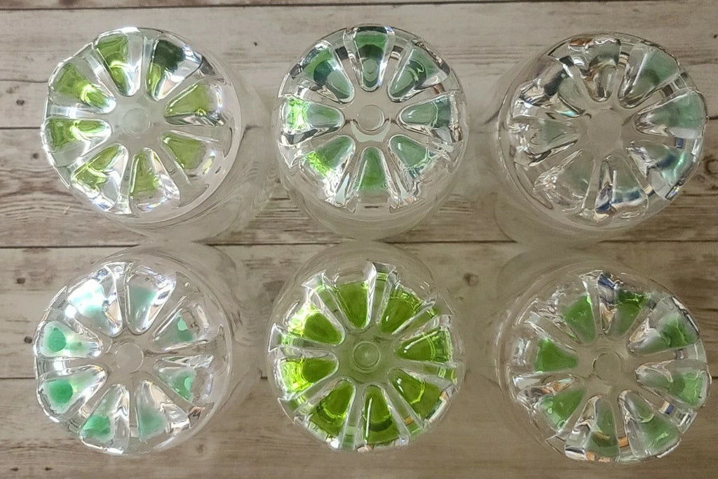 Set of Six (6) Clear Plastic Drinking Glasses ~ 15 Oz ~ 4.5" Tall x 3.25" Dia | eBay