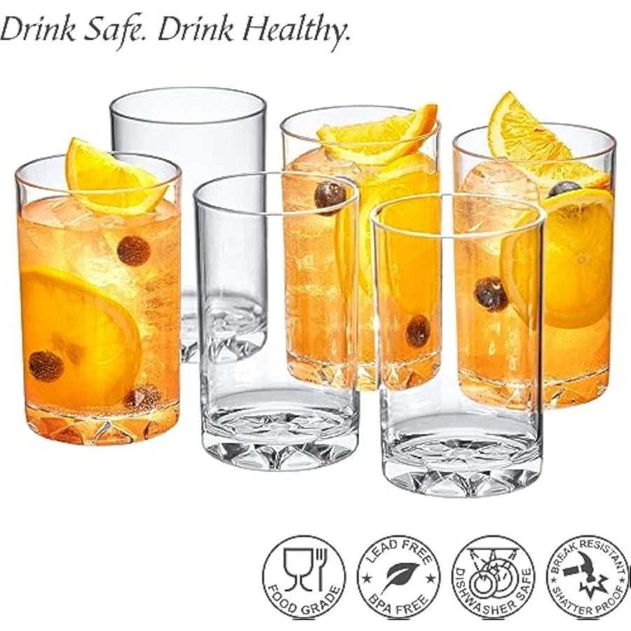 - liberty - 10-ounce plastic tumblers (set of 6), drinking glasses, re | eBay