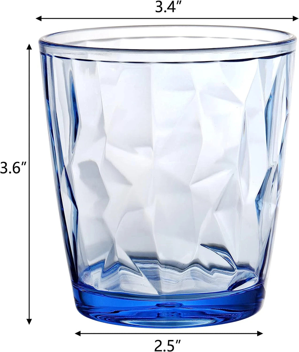 Hedume Set of 6 Unbreakable Premium Drinking Glasses, 6 Colors 10.5 Oz... | eBay
