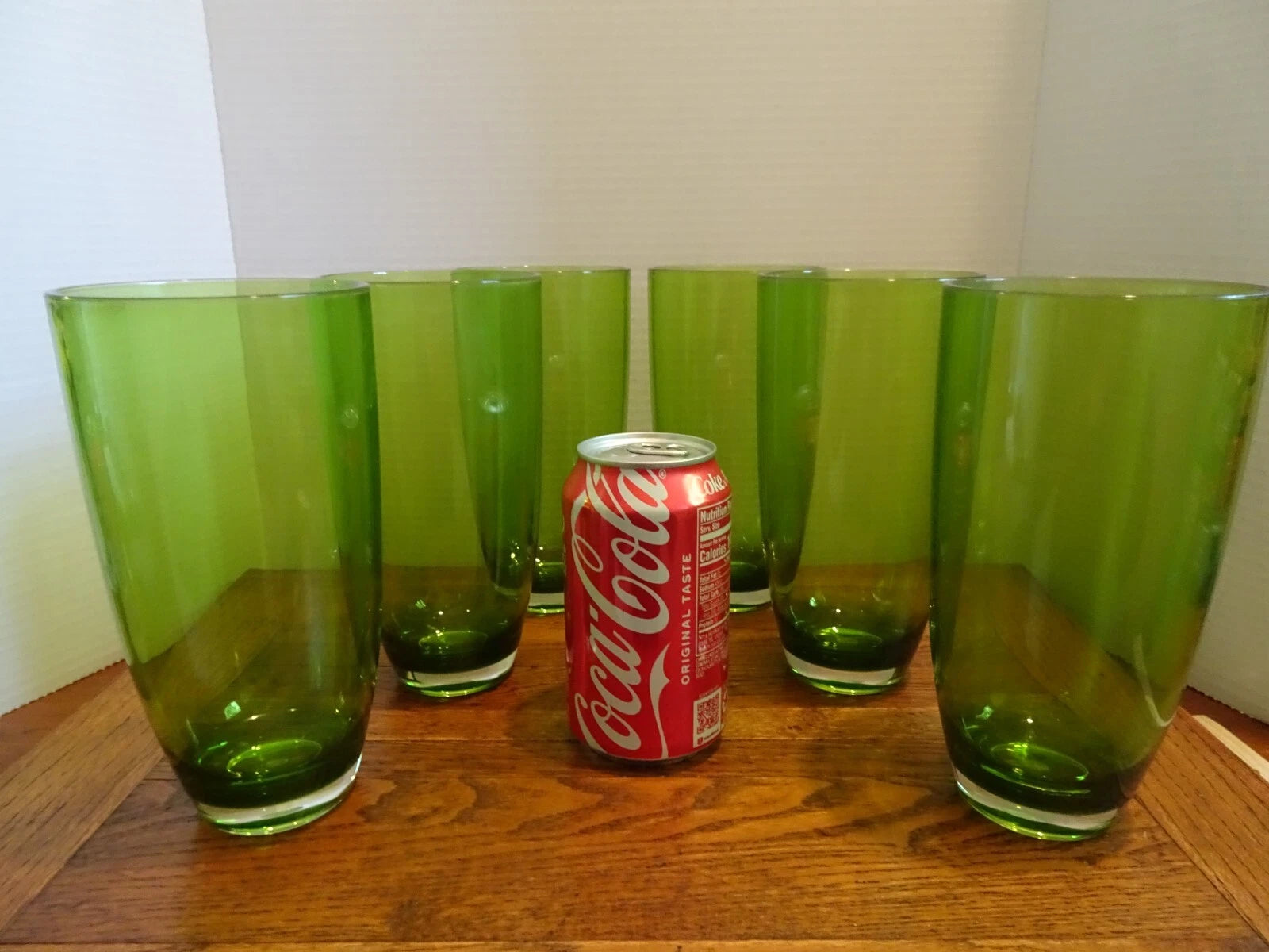 6 Thick Durable Acrylic Plastic Green Drinking Glasses Tumblers - Vtg, Target | eBay