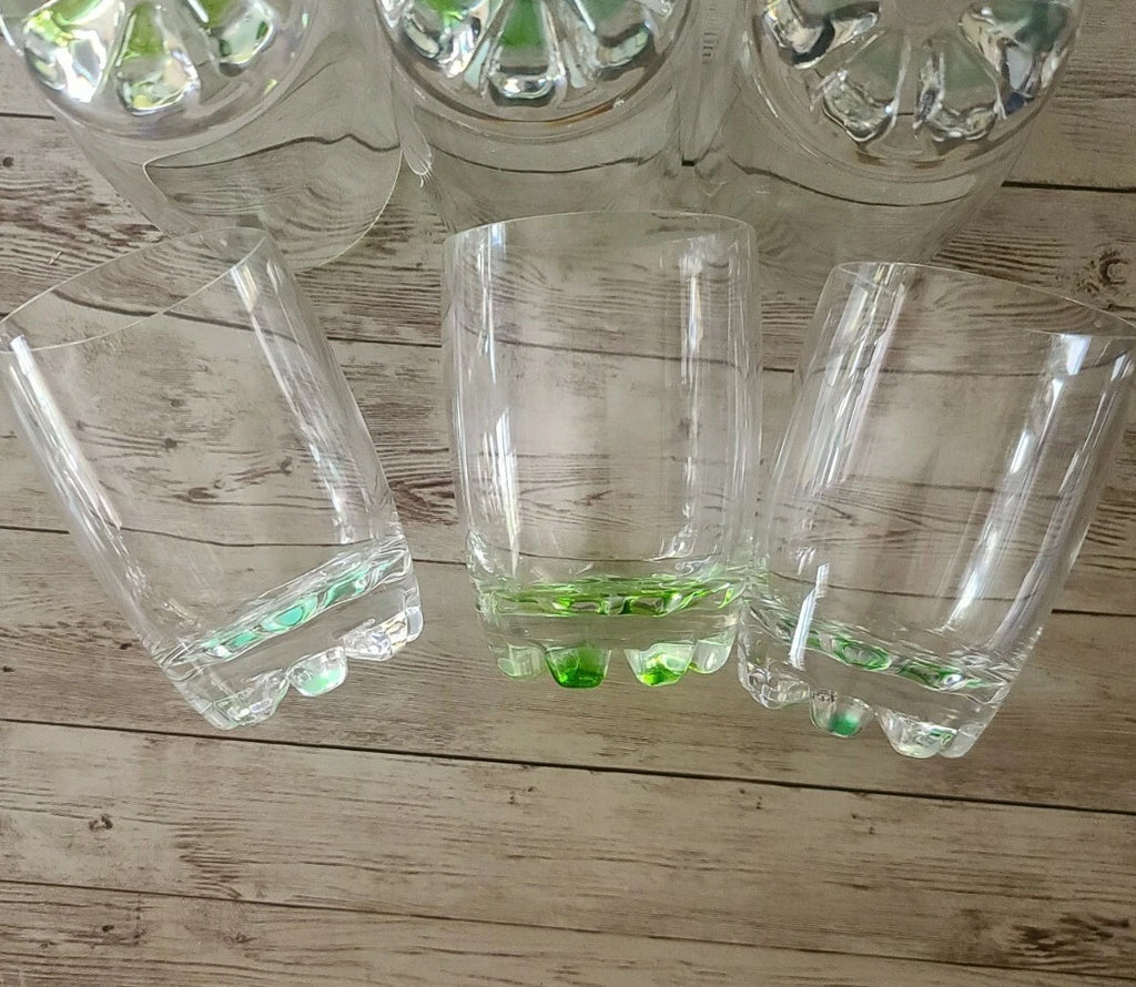 Set of Six (6) Clear Plastic Drinking Glasses ~ 15 Oz ~ 4.5" Tall x 3.25" Dia | eBay