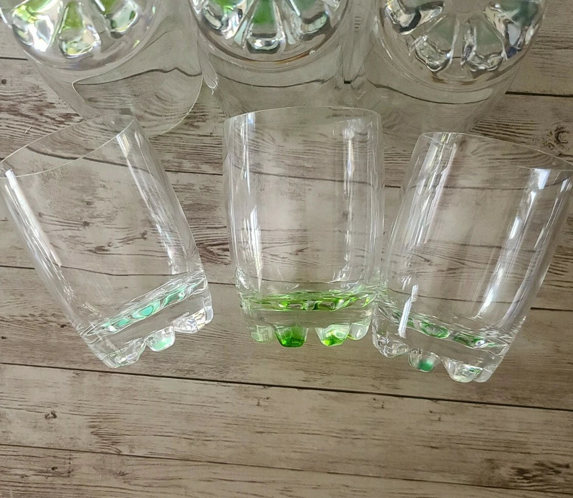 Set of Six (6) Clear Plastic Drinking Glasses ~ 15 Oz ~ 4.5" Tall x 3.25" Dia | eBay