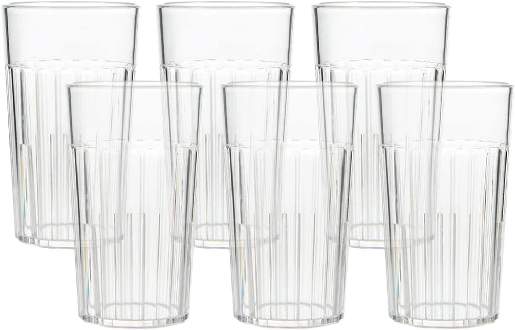 Arrow Home Products 6 oz Clear Plastic Tumblers, Set of 6 - Made in the USA, BPA | eBay