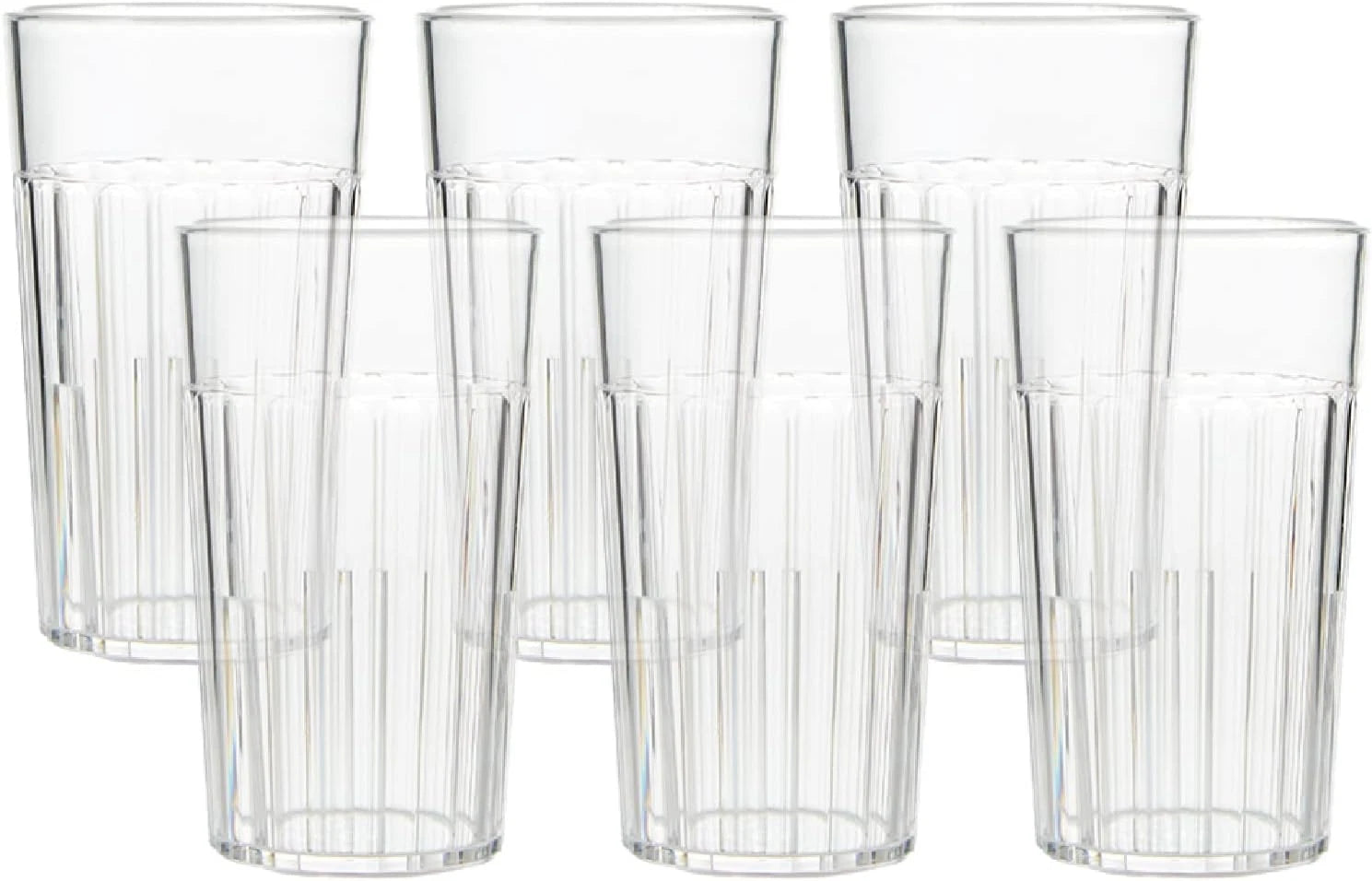 Arrow Home Products 6 oz Clear Plastic Tumblers, Set of 6 - Made in the USA, BPA | eBay